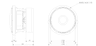 Accuton AS190-9-251 7 inch 9 ohm loudspeaker driver thumbnail view 2
