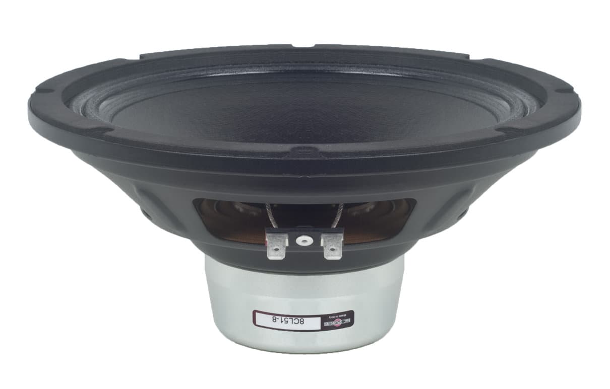 B&C 8CL51 8 inch 8 ohm loudspeaker driver view 3