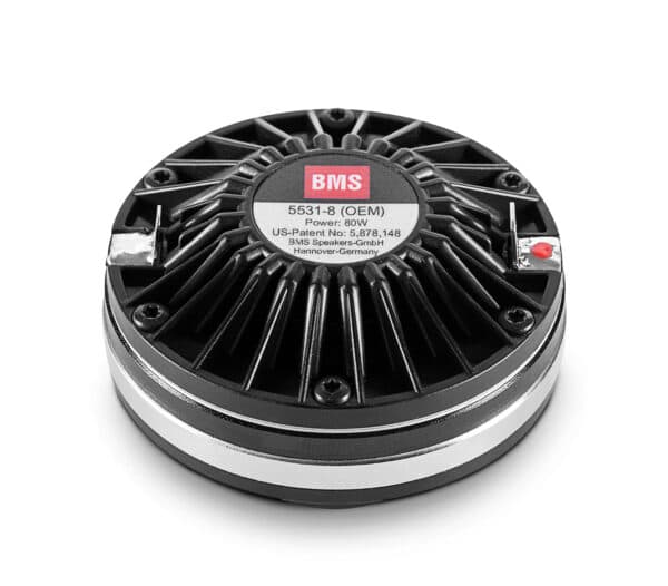 BMS 5531ND 1 inch 8 ohm loudspeaker driver view 1