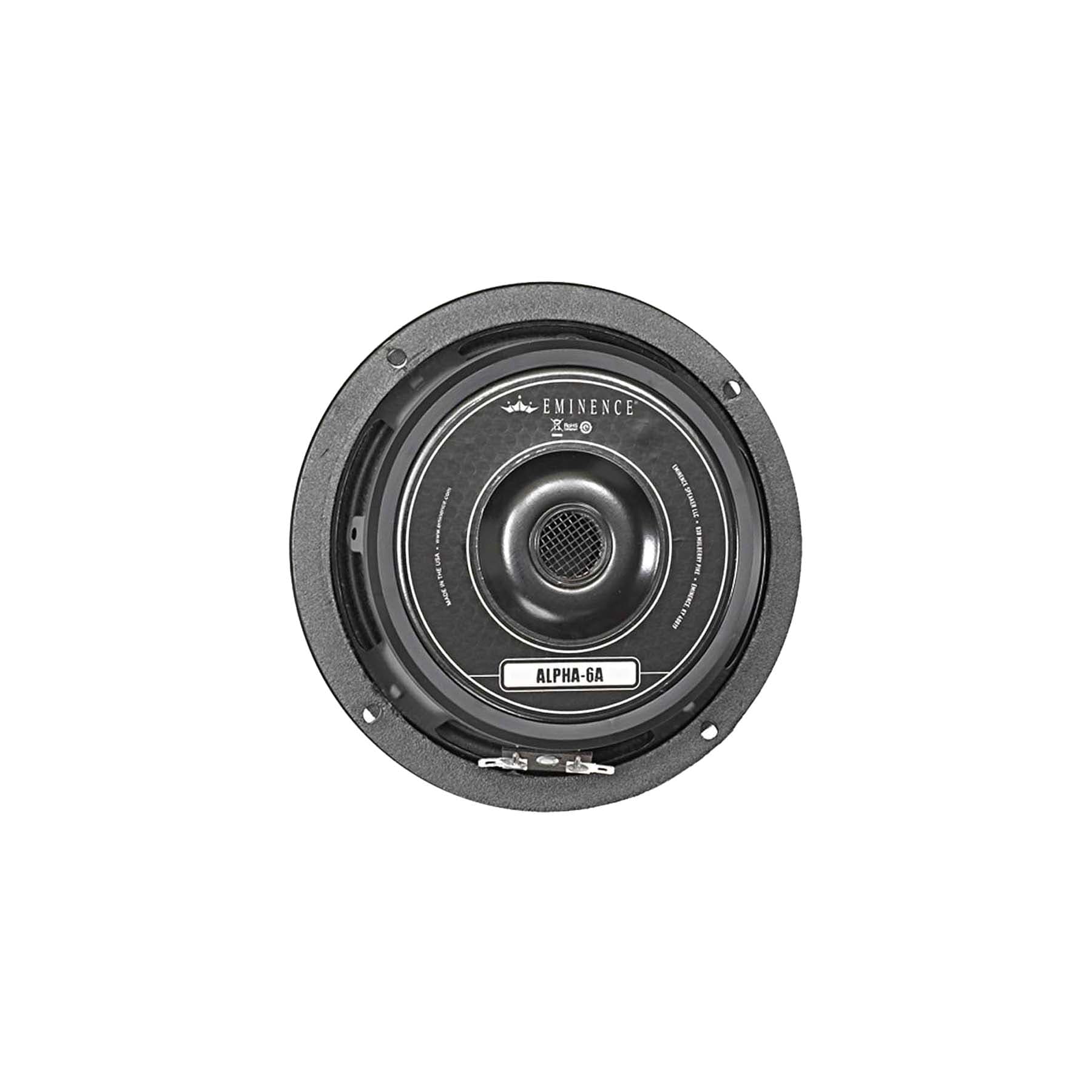 Eminence ALPHA-6A 6 inch 8 ohm loudspeaker driver similar driver