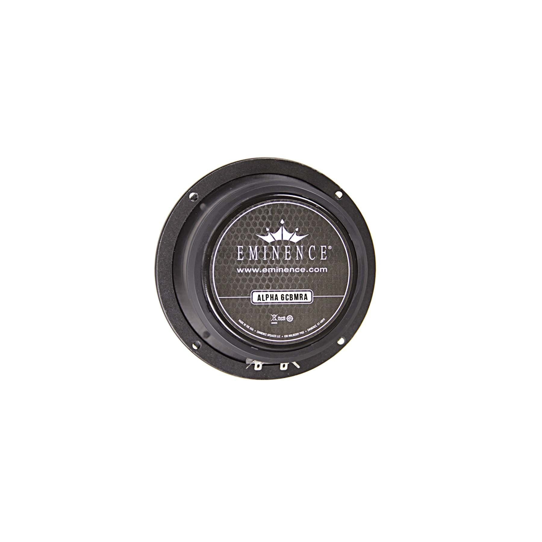 Eminence ALPHA-6CBMRA 6 inch 8 ohm loudspeaker driver view 1