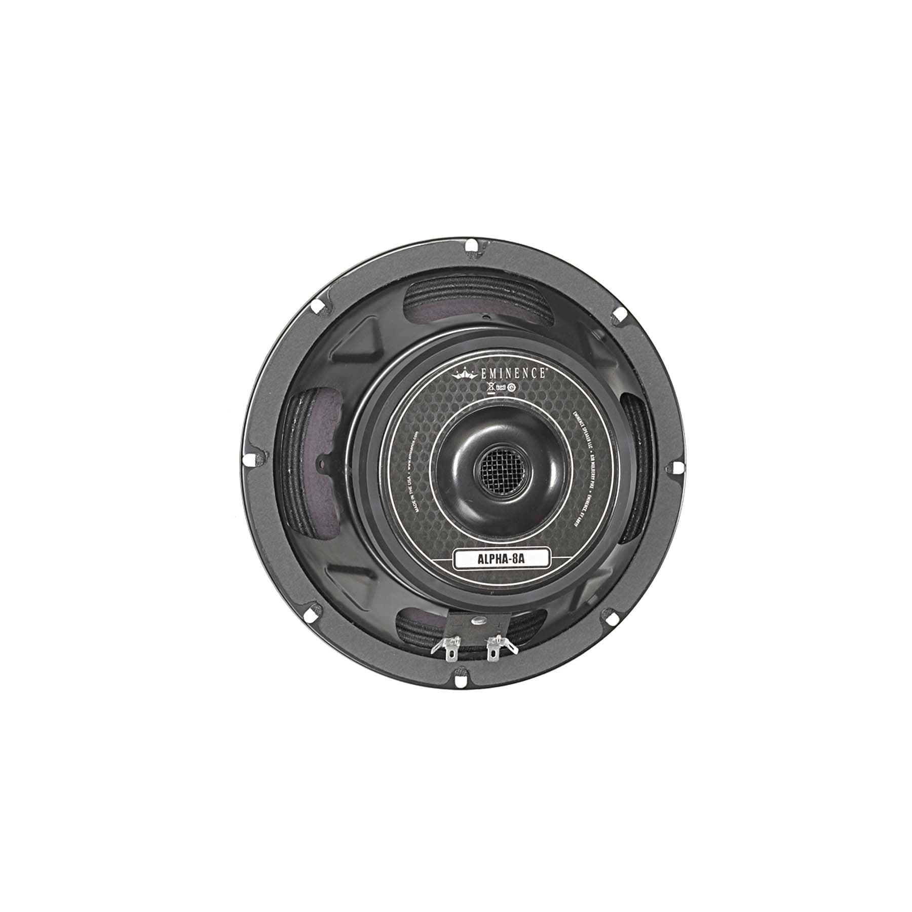 Eminence ALPHA-8A 8 inch 8 ohm loudspeaker driver similar driver