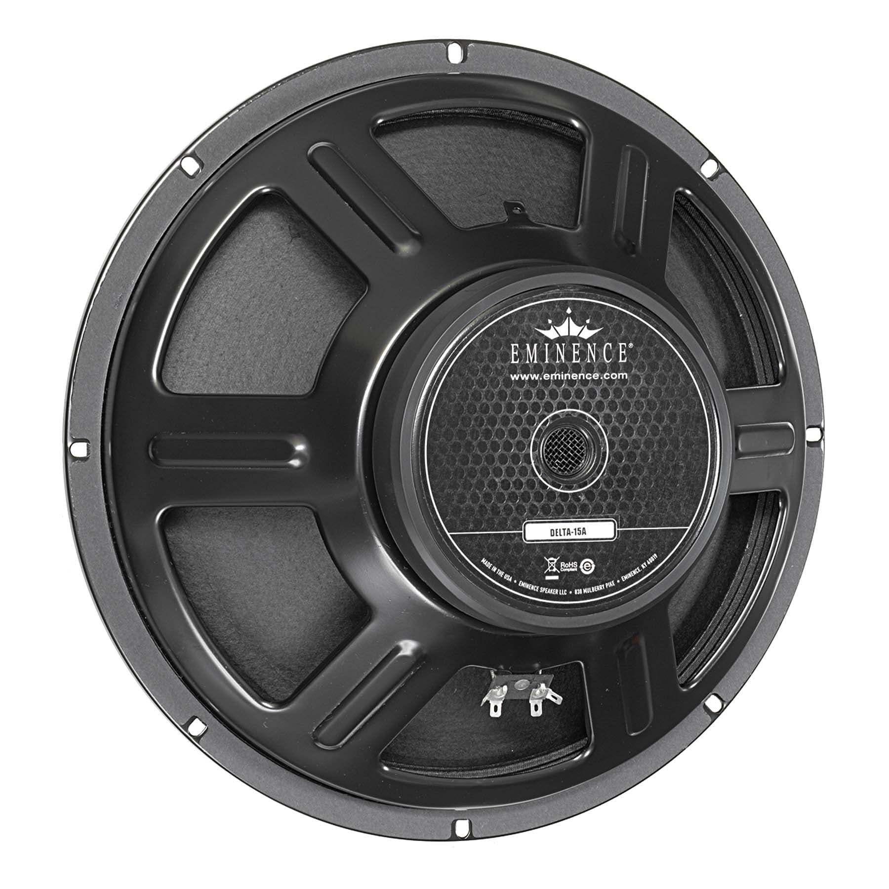 Eminence DELTA-15A 15 inch 8 ohm loudspeaker driver view 1