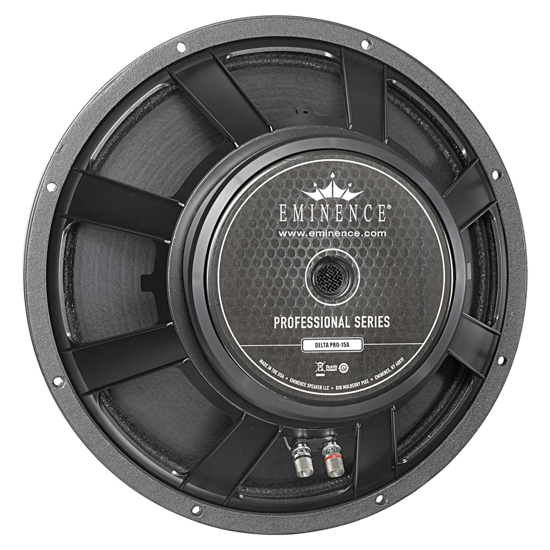Eminence DELTA PRO 15A 15 inch 8 ohm loudspeaker driver view 1