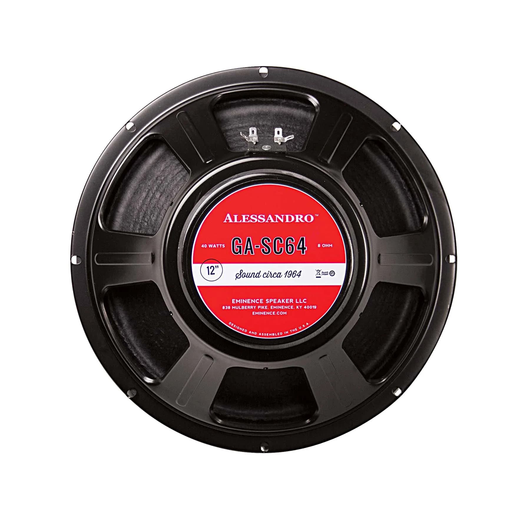 Eminence GA-SC64 12 inch 8 ohm loudspeaker driver view 2