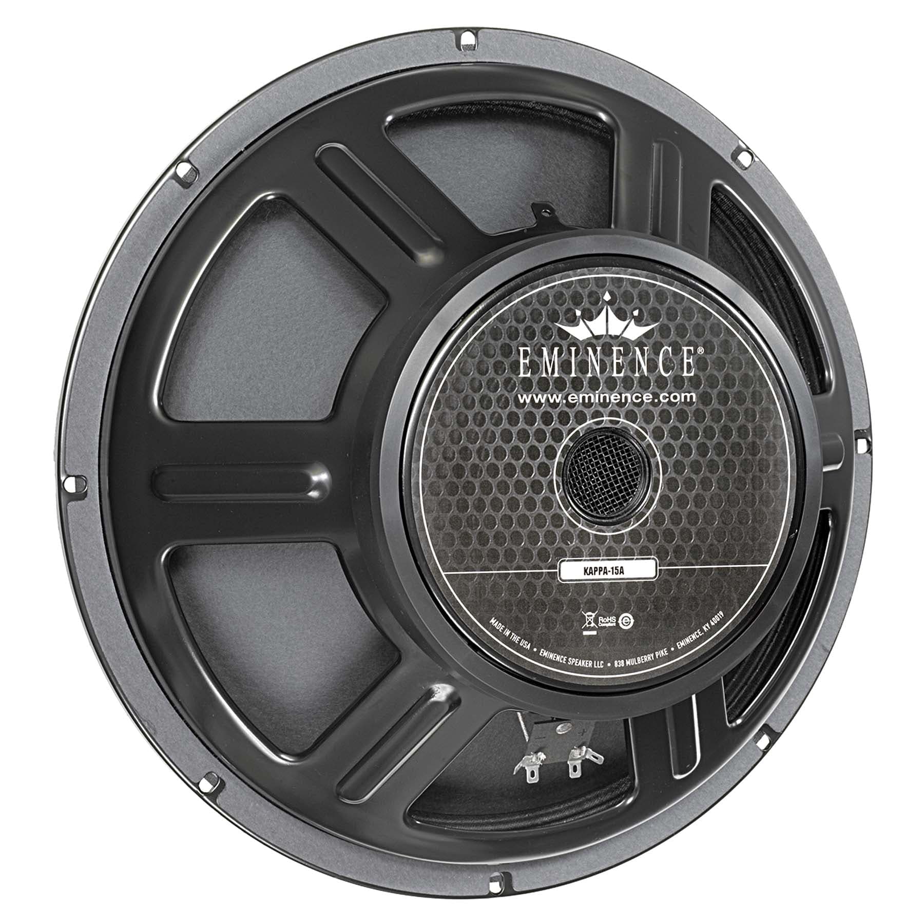 Eminence KAPPA-15A 15 inch 8 ohm loudspeaker driver view 1