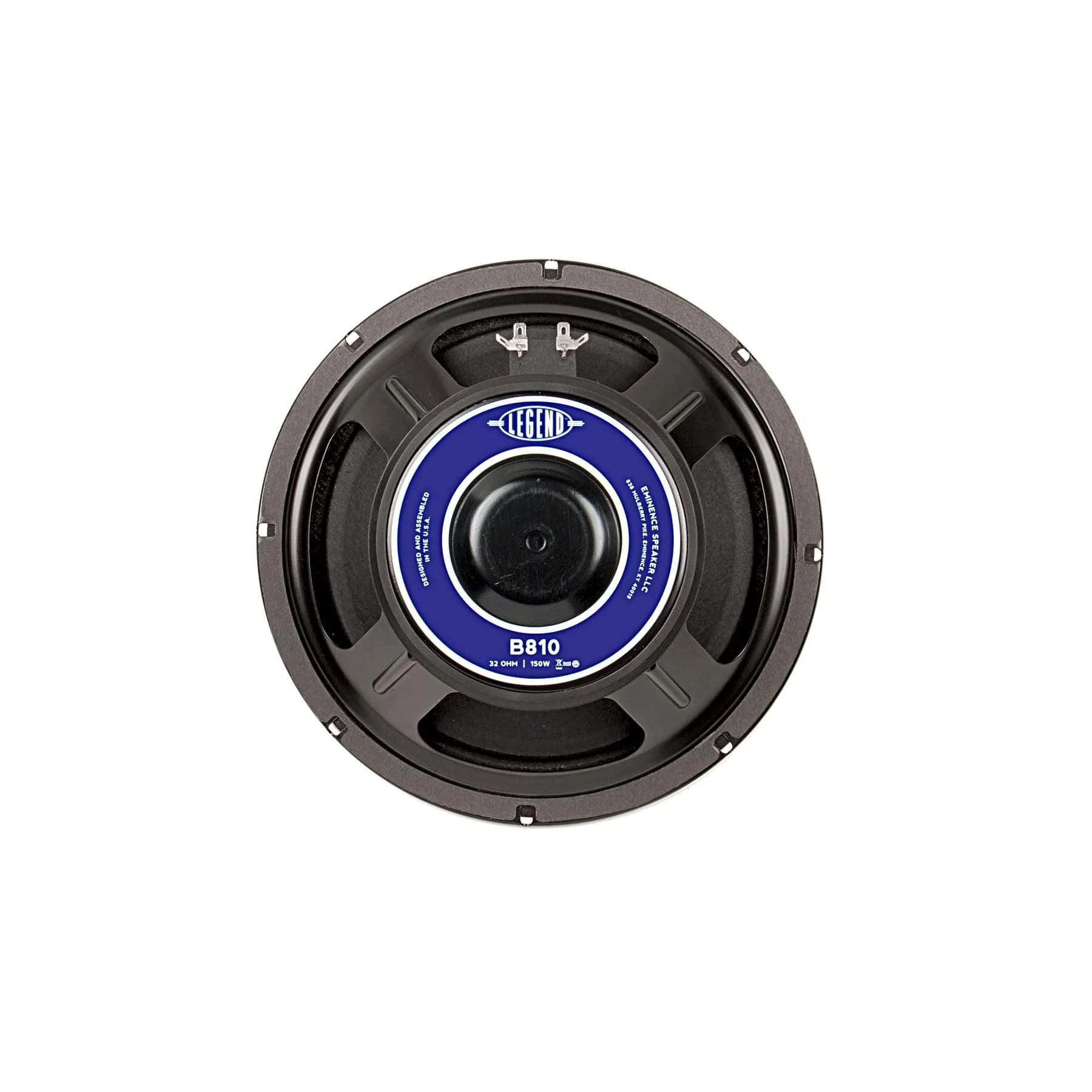 Eminence LEGEND B810 10 inch 32 ohm loudspeaker driver view 2