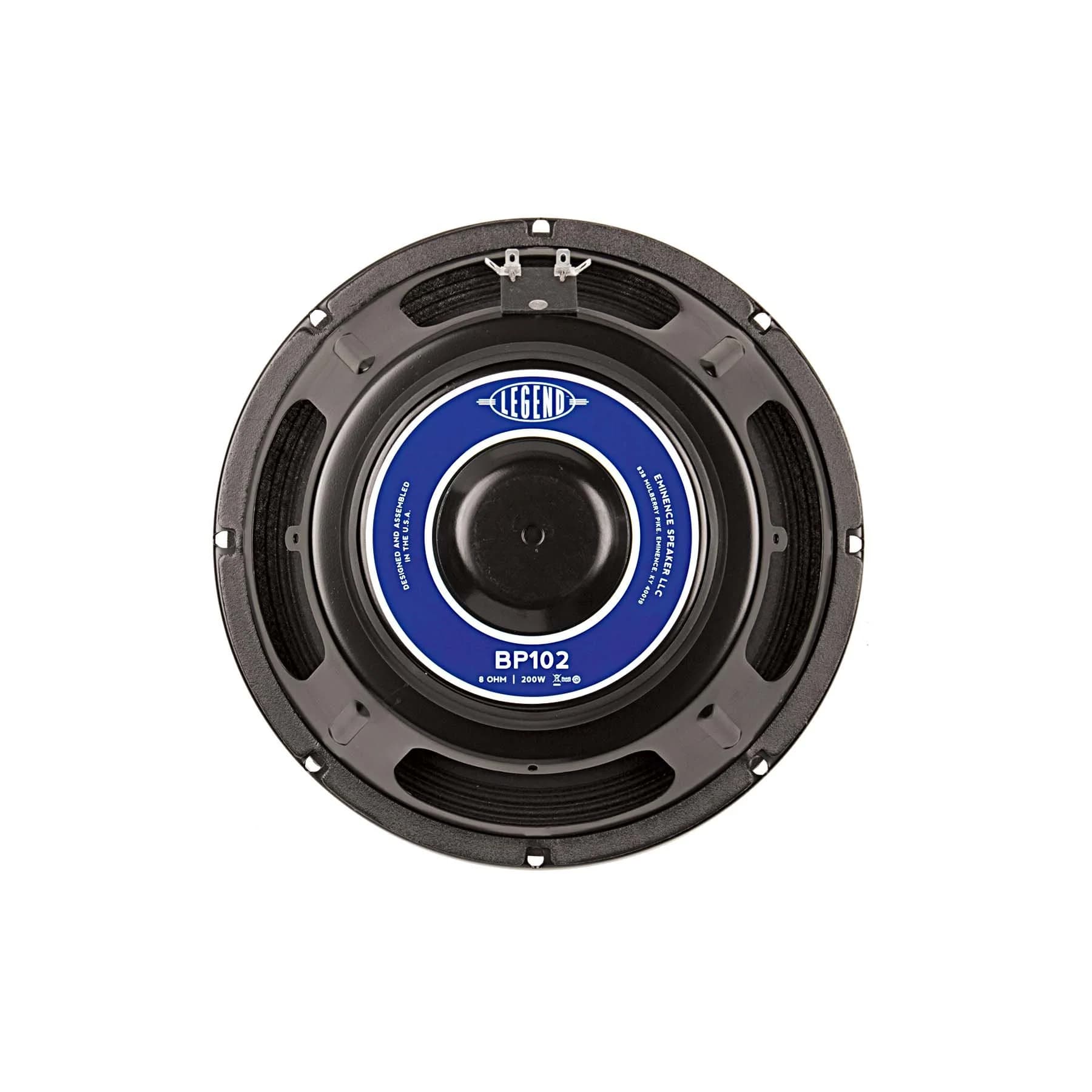 Eminence LEGEND BP102 10 inch 8 ohm loudspeaker driver view 2