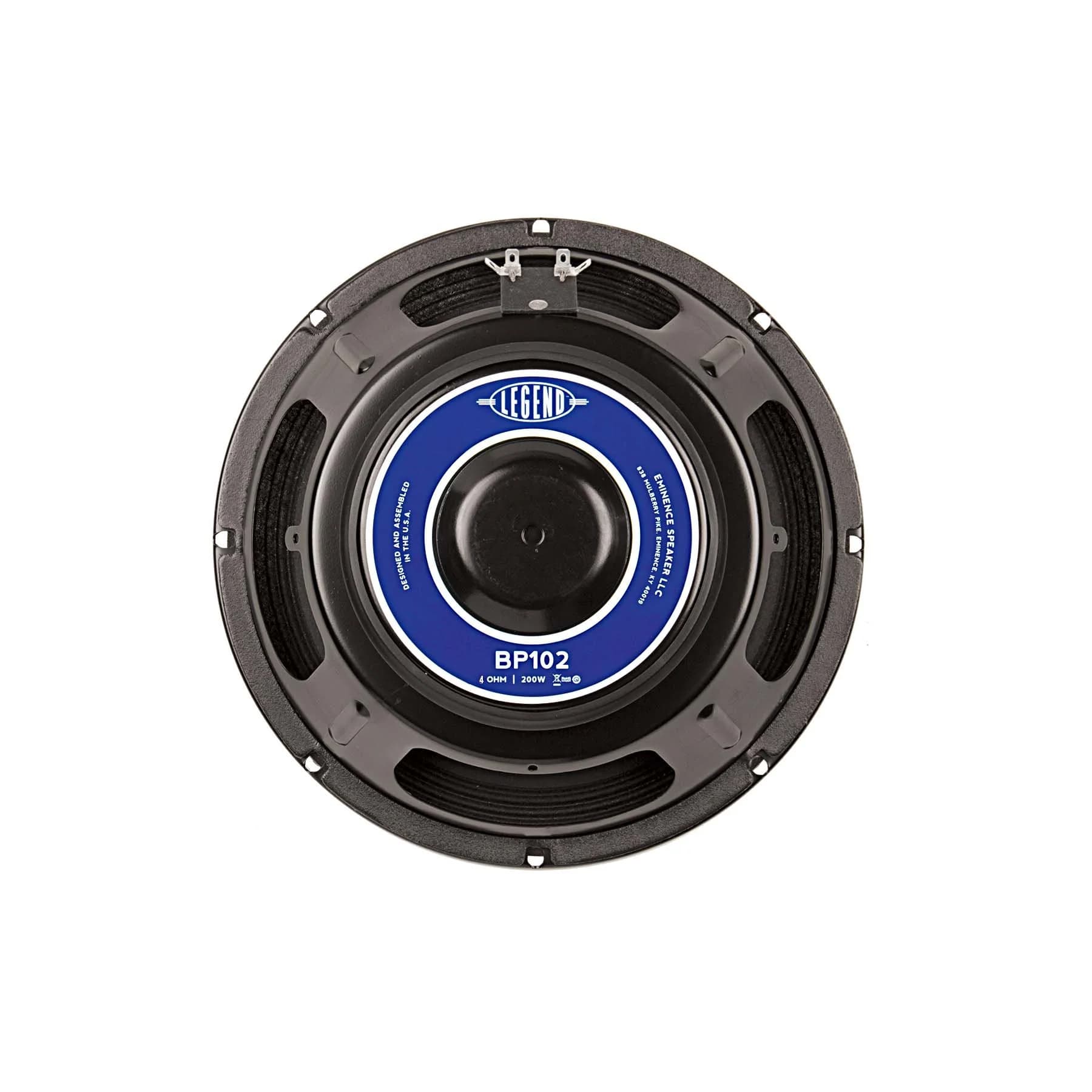 Eminence LEGEND BP 102-4 10 inch 4 ohm loudspeaker driver view 2