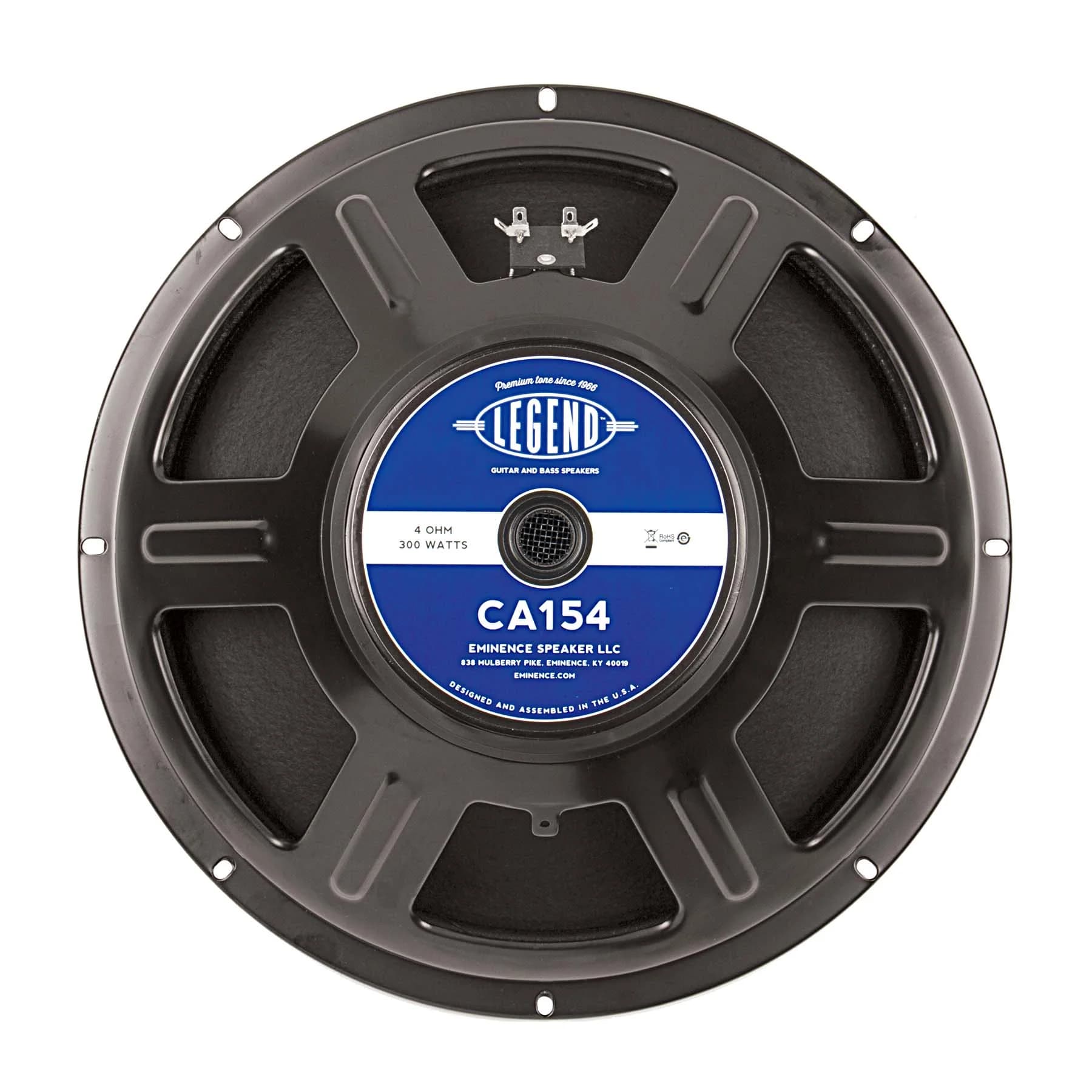 Eminence LEGEND CA154 15 inch 4 ohm loudspeaker driver view 2