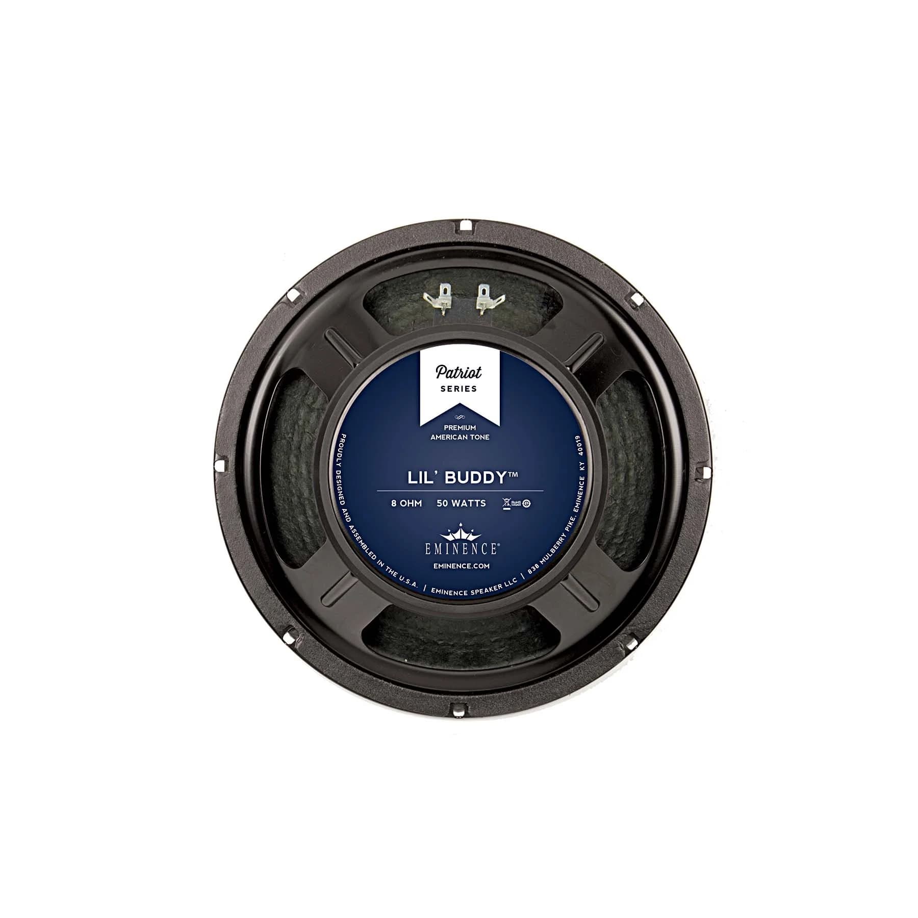 Eminence LIL' BUDDY 10 inch 8 ohm loudspeaker driver view 2
