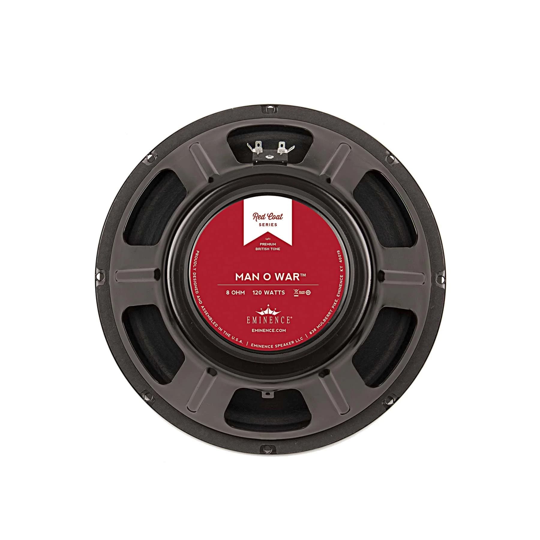 Eminence MAN O WAR 12 inch 8 ohm loudspeaker driver view 2