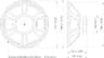 Lavoce FBASS15-20 15 inch 8 ohm loudspeaker driver thumbnail view 2