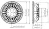 Lavoce WAN102.50 10 inch 8 ohm loudspeaker driver thumbnail view 5