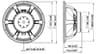 Lavoce WAF153.00 15 inch 8 ohm loudspeaker driver thumbnail view 2