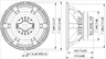 Lavoce CAF123.00T 12 inch 8 ohm loudspeaker driver thumbnail view 7