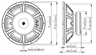 Lavoce WSF102.00 10 inch 8 ohm loudspeaker driver thumbnail view 6