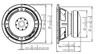 Lavoce SSF082.00L 8 inch 8 ohm loudspeaker driver thumbnail view 6