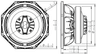 Lavoce CAF082.00K 8 inch 8 ohm loudspeaker driver thumbnail view 4