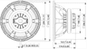 Lavoce CAF123.00TH 12 inch 8 ohm loudspeaker driver thumbnail view 7