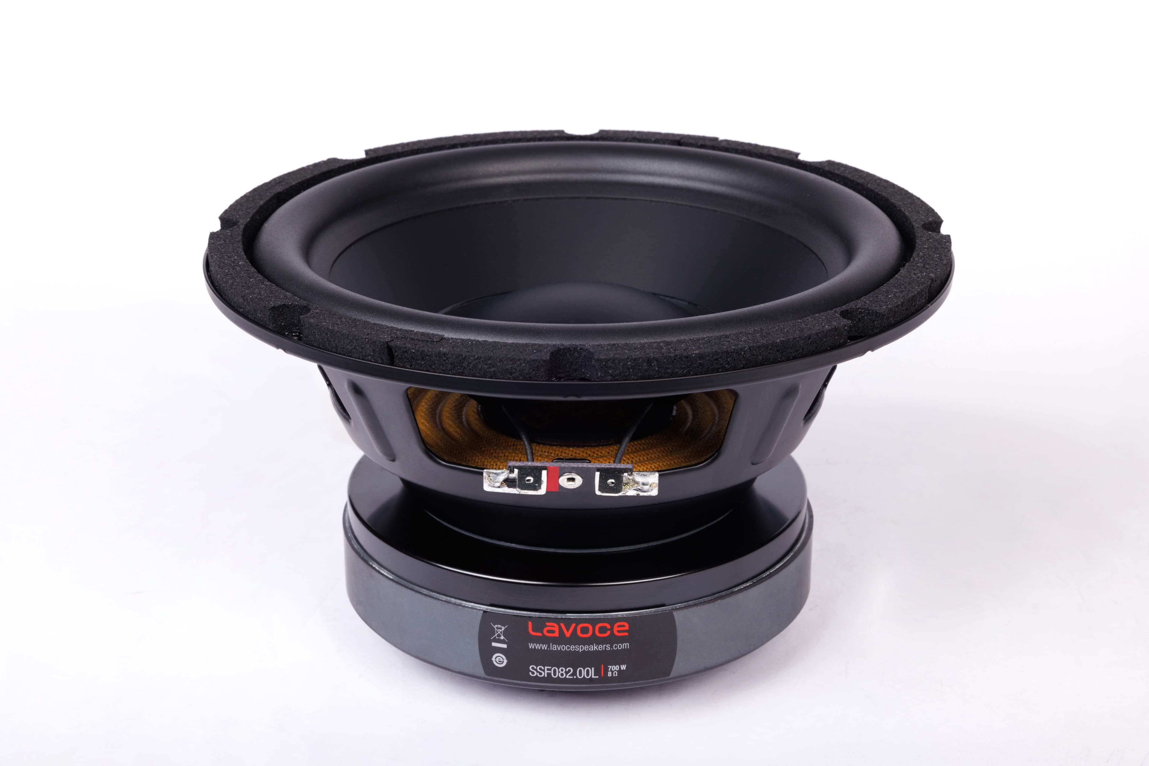 Lavoce SSF082.00L 8 inch 8 ohm loudspeaker driver view 2