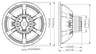 Lavoce CAN143.00T 12 inch 8 ohm loudspeaker driver thumbnail view 3