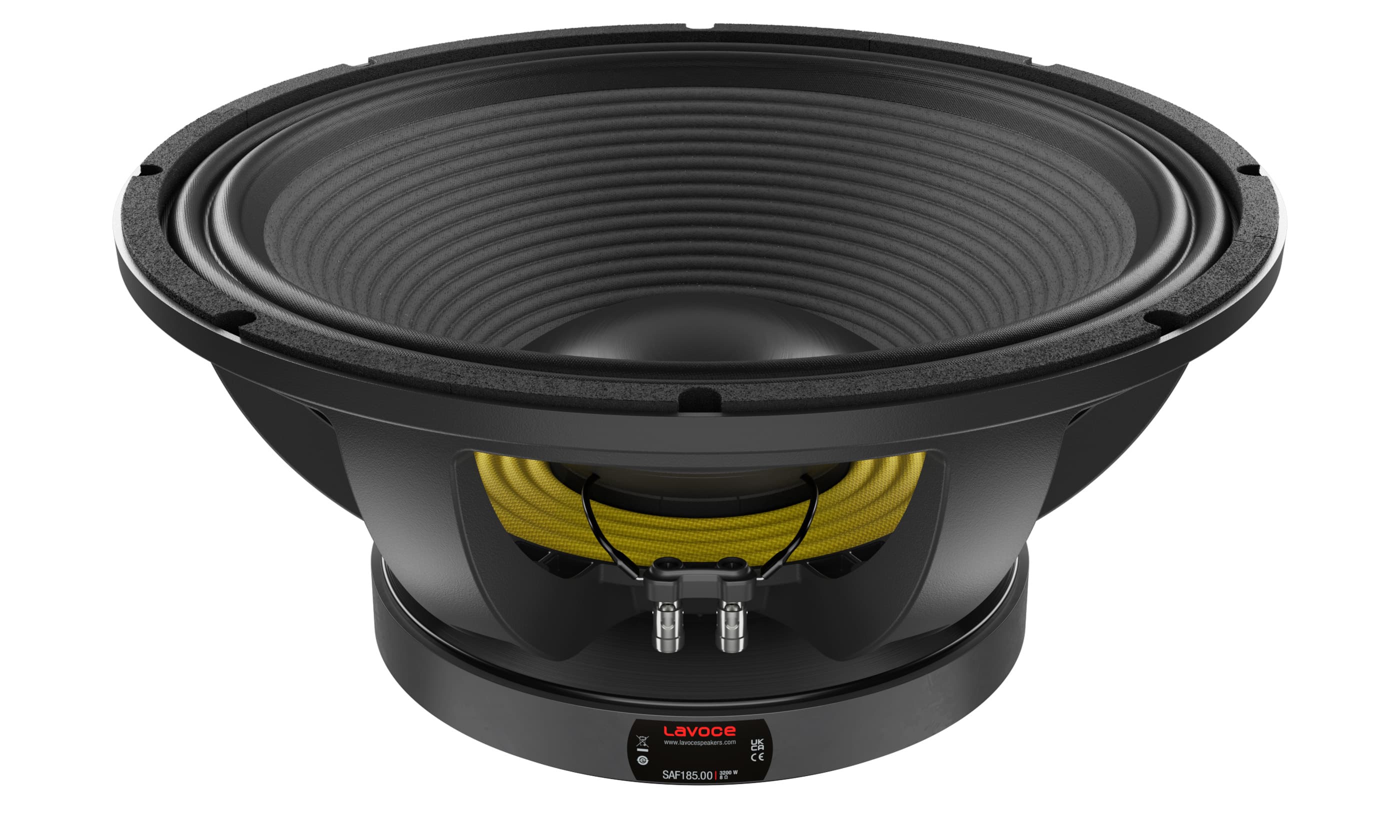 Lavoce SAF185.00 18 inch 8 ohm loudspeaker driver view 1
