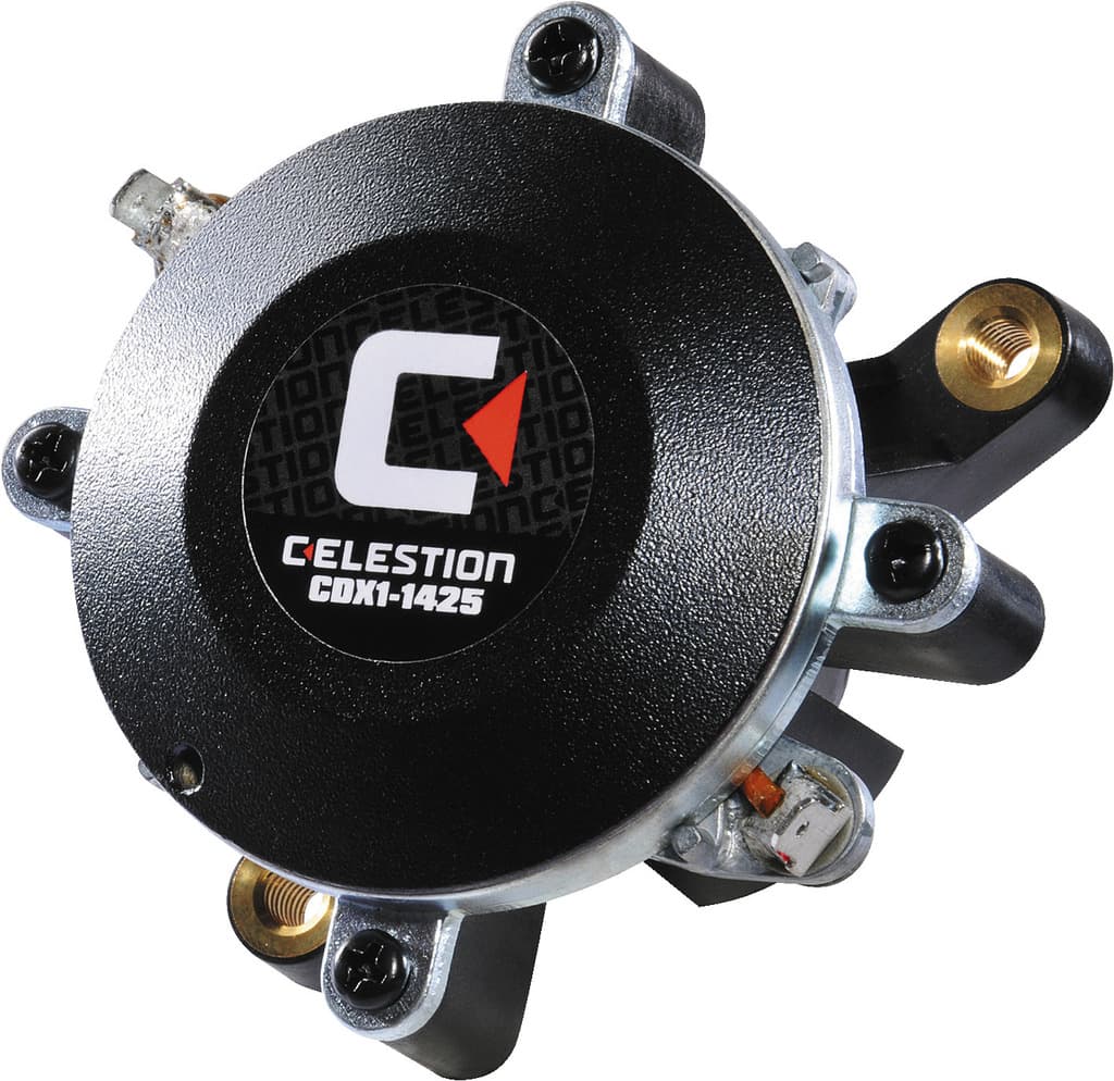 Monacor CDX1-1425/8 1 inch 8 ohm loudspeaker driver view 1