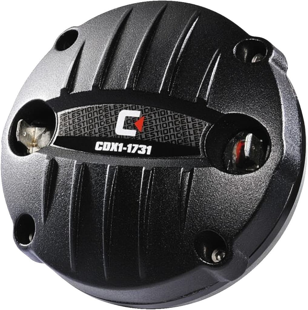Monacor CDX1-1731/8 1 inch 8 ohm loudspeaker driver view 1