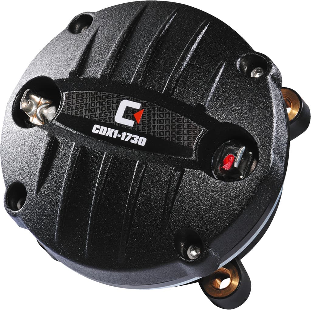 Monacor CDX1-1730/8 1 inch 8 ohm loudspeaker driver view 1
