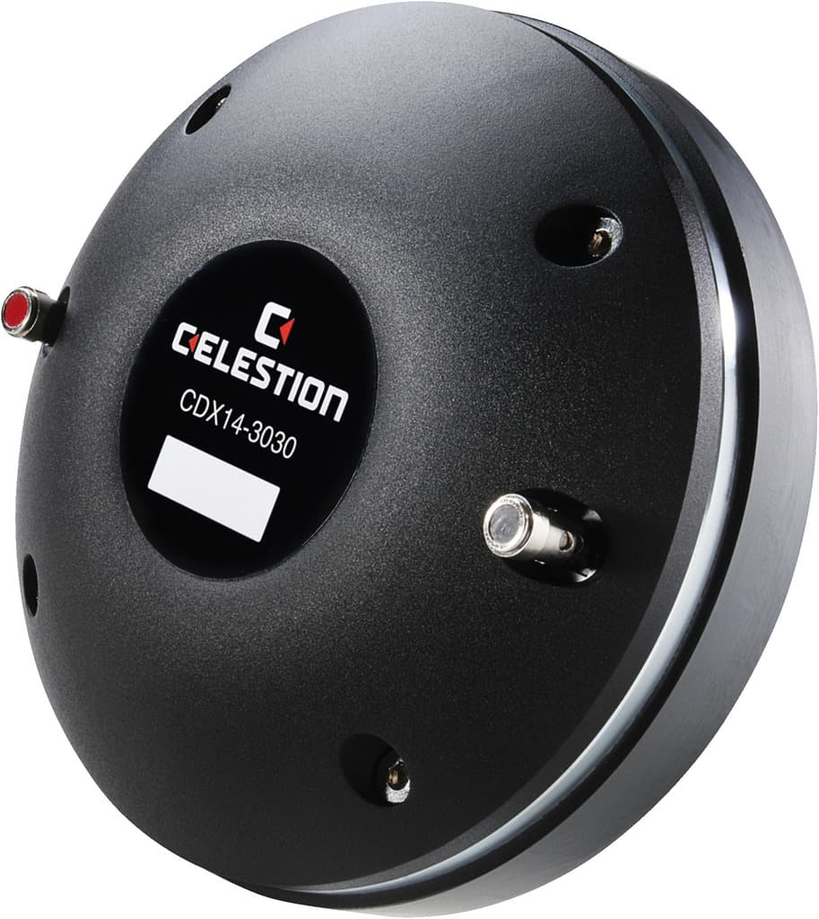 Monacor CDX14-3030/8 1.4 inch 8 ohm loudspeaker driver view 1