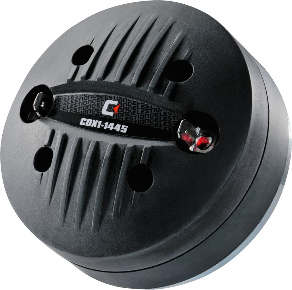 Monacor CDX1-1445/8 1 inch 8 ohm loudspeaker driver view 1
