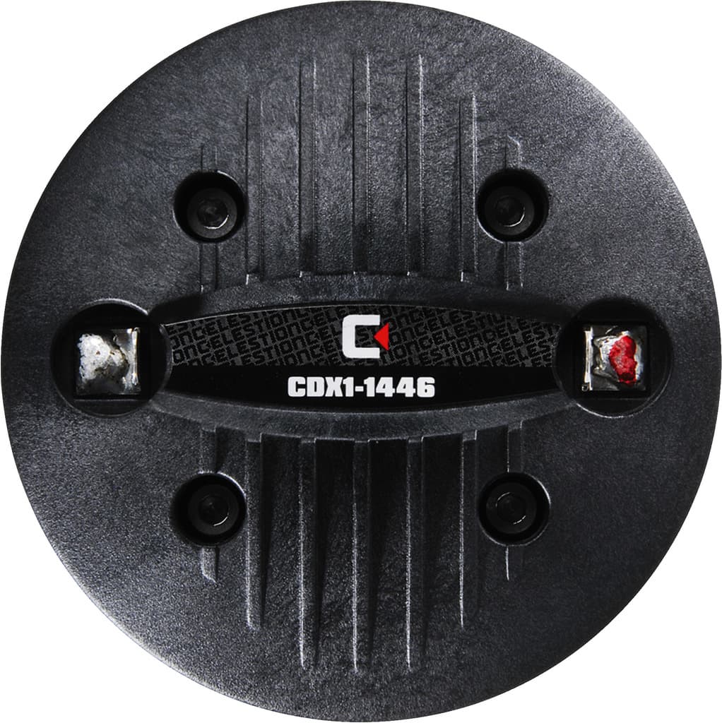 Monacor CDX1-1446/8 1 inch 8 ohm loudspeaker driver view 1
