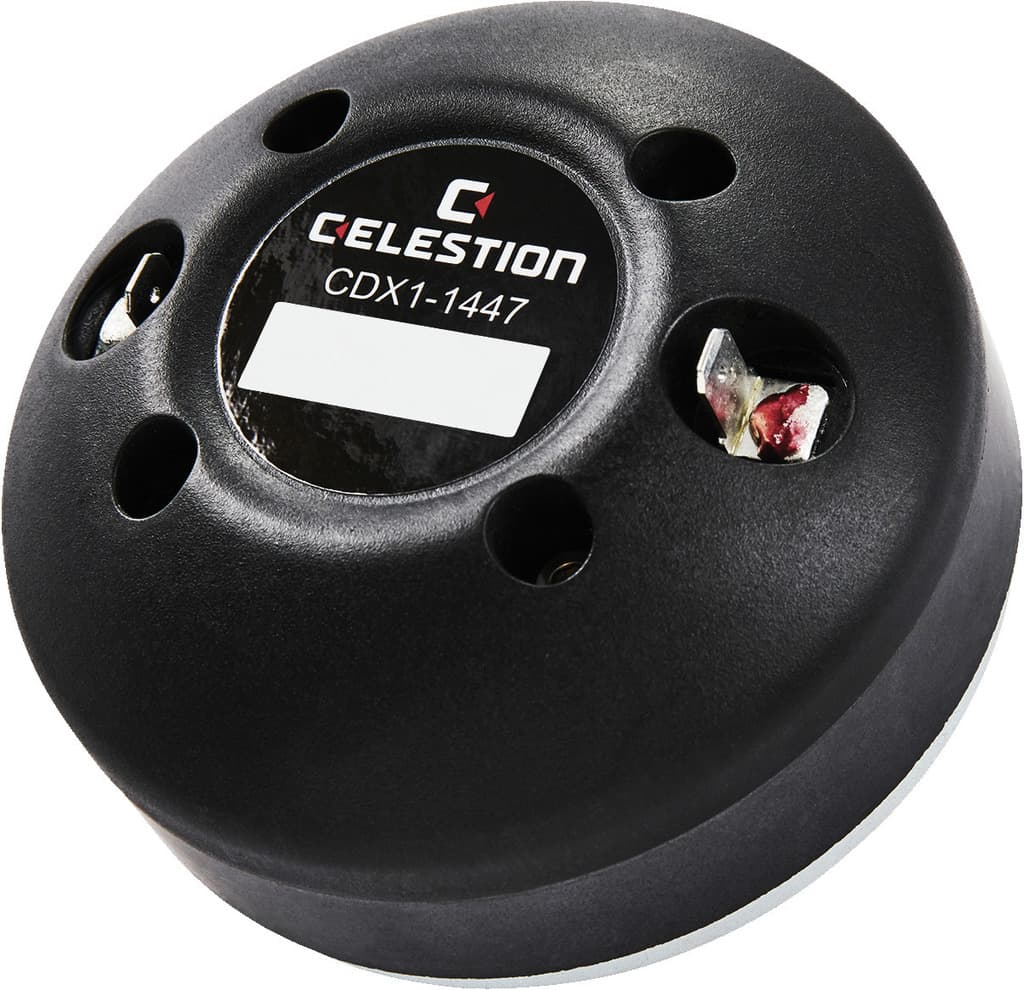 Monacor CDX1-1447/8 1 inch 8 ohm loudspeaker driver view 1
