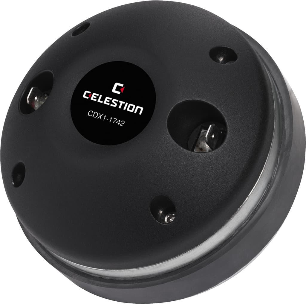 Monacor CDX1-1742/8 1 inch 8 ohm loudspeaker driver view 1