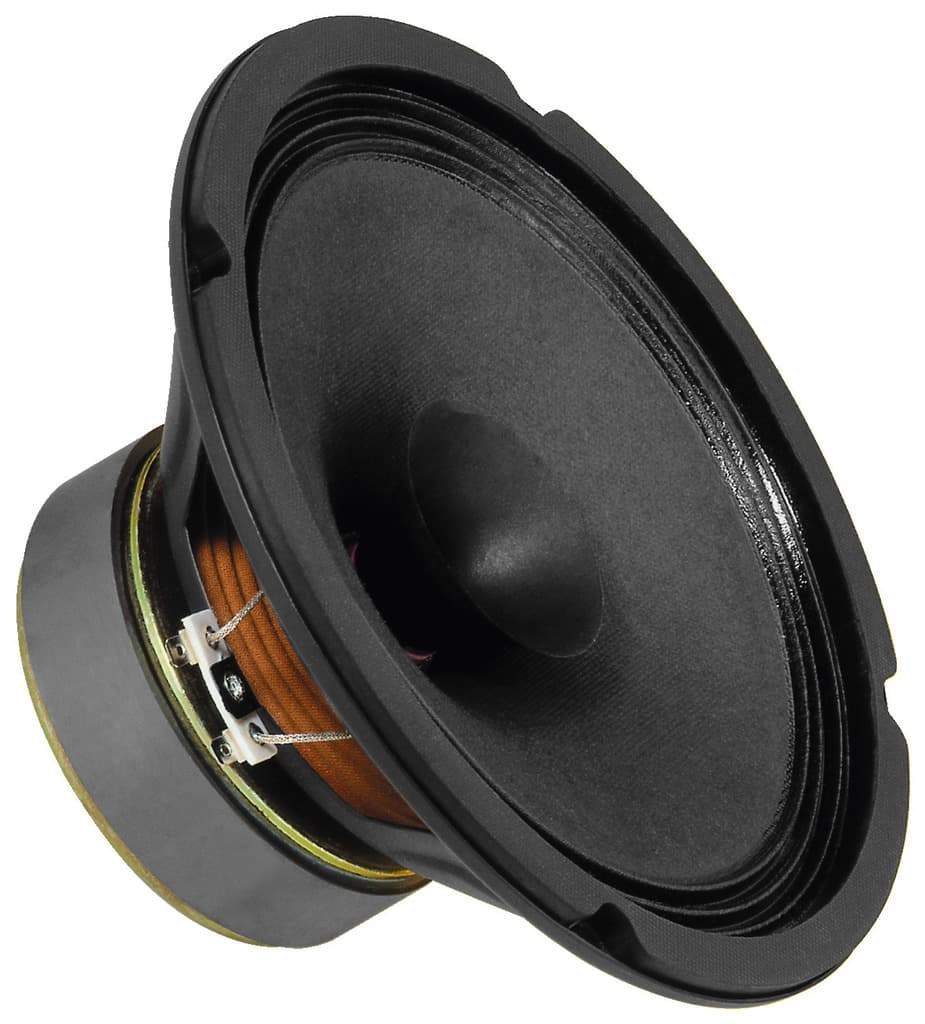 Monacor SP-200X 8 inch 8 ohm loudspeaker driver view 1