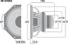 Monacor SP-310CX 10 inch 2 ohm loudspeaker driver thumbnail view 2