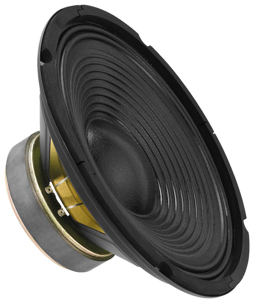 Monacor SP-252PA 10 inch 8 ohm loudspeaker driver view 1
