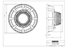 Oberton 15NXB1000 15 inch 8 ohm loudspeaker driver thumbnail view 3