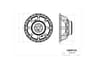 Oberton 18XB1201 18 inch 8 ohm loudspeaker driver thumbnail view 3