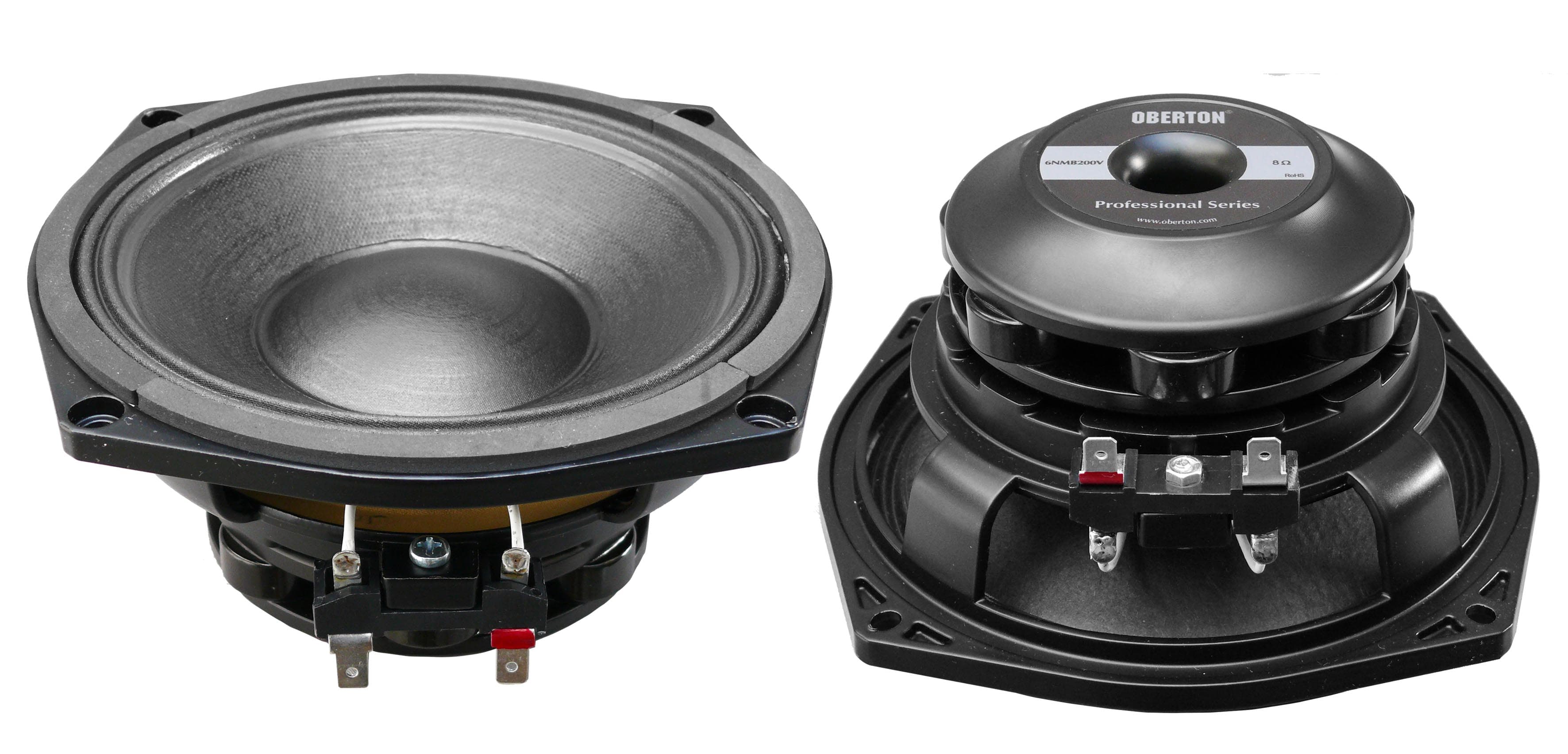 Oberton 6NMB200V 6.5 inch 16 ohm loudspeaker driver view 1