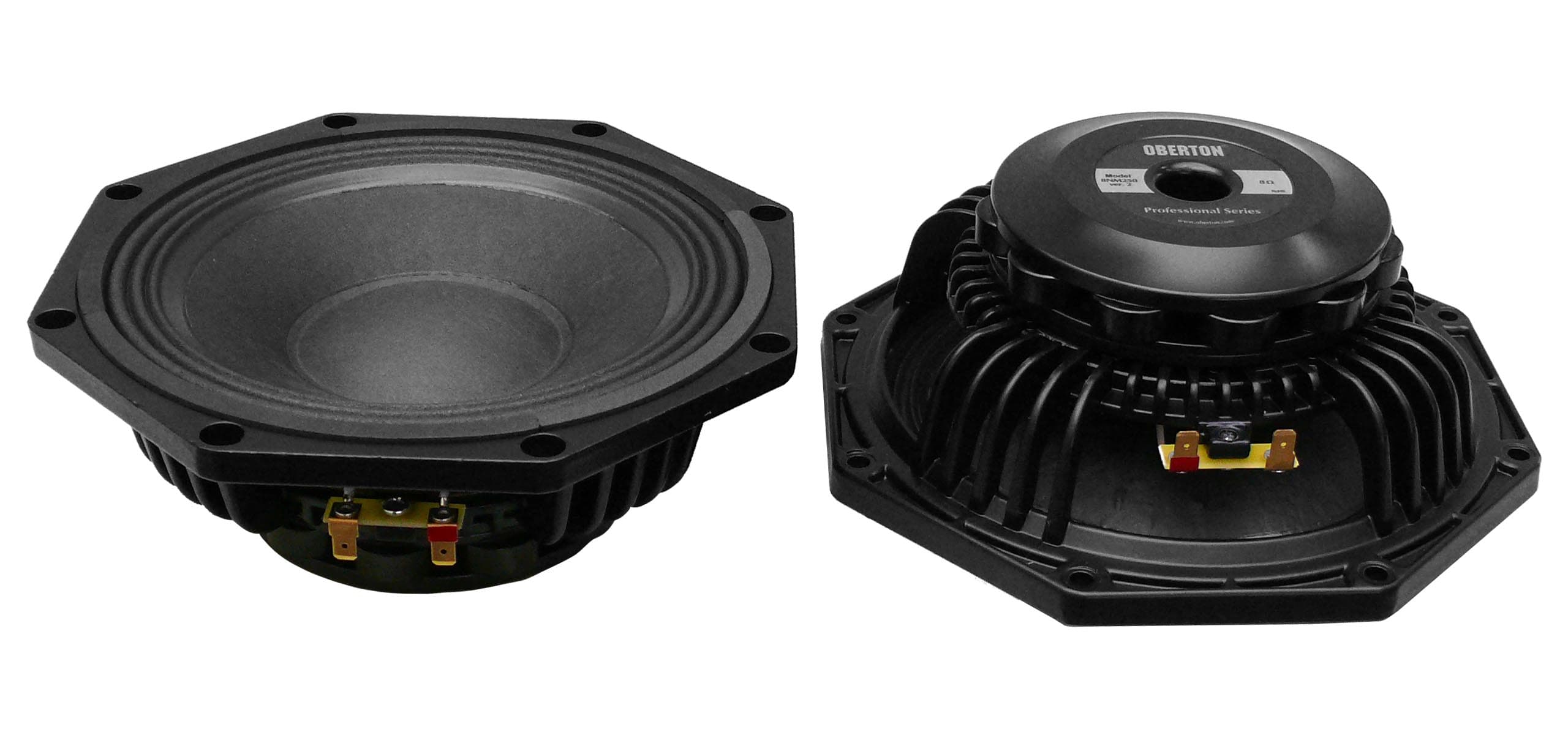 Oberton 8NM250v2 8 inch 16 ohm loudspeaker driver view 1