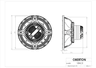 Oberton 12NCX 12 inch 8 ohm loudspeaker driver thumbnail view 3