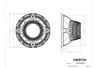 Oberton 12NMB600 12 inch 8 ohm loudspeaker driver thumbnail view 3