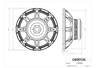 Oberton 15B500 15 inch 8 ohm loudspeaker driver thumbnail view 3