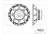 Oberton 15MB500 15 inch 8 ohm loudspeaker driver thumbnail view 3