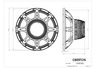 Oberton 15NB500 15 inch 8 ohm loudspeaker driver thumbnail view 3
