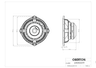 Oberton 6NMB200V 6.5 inch 16 ohm loudspeaker driver thumbnail view 3