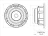 Oberton 10M250 10 inch 8 ohm loudspeaker driver thumbnail view 3