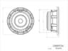 Oberton 10MB300 10 inch 8 ohm loudspeaker driver thumbnail view 3
